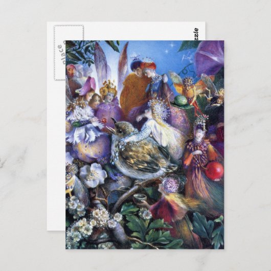 John Anster Fitzgerald De Fledgling Briefkaart (Voorkant / Achterkant)