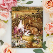 John Anster Fitzgerald - De gewonde eekhoorn Briefkaart