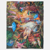 John Anster Fitzgerald, favoriet voor de Fairies Fleece Deken (Voorkant)