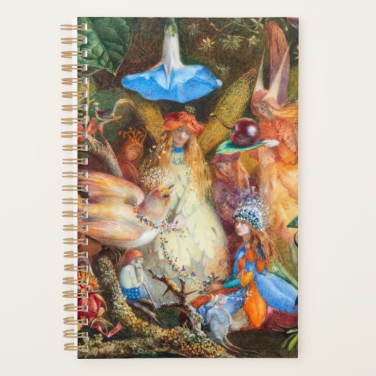 John Anster Fitzgerald The Fairies Favorite 1860 Planner (Voorkant)