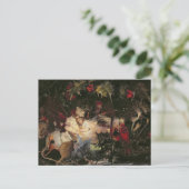 John Anster Fitzgerald The Fairy Bower Briefkaart (Staand voorkant)