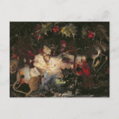 John Anster Fitzgerald The Fairy Bower Briefkaart (Voorkant)