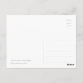 John Atkinson Grimshaw A moonlit lane 1874 Briefkaart (Achterkant)