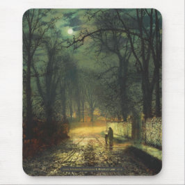 John Atkinson Grimshaw A moonlit lane 1874 CC0230 Muismat