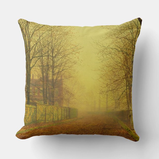 John Atkinson Grimshaw | Avond Glow, c.1884 (olie) Kussen (Voorkant)