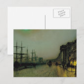 John Atkinson Grimshaw - Canny Glasgow Briefkaart (Voorkant / Achterkant)