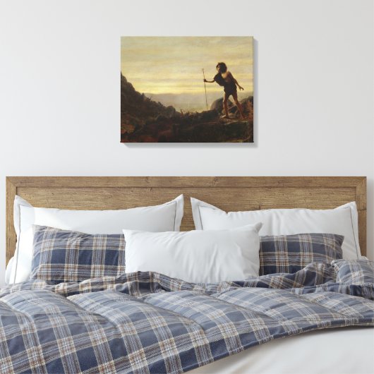 John Atkinson Grimshaw - De Gelijkenis van de Verl Canvas Afdruk (Insitu (Slaapkamer))
