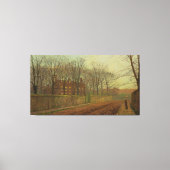 John Atkinson Grimshaw - De Rookery Canvas Afdruk (Voorkant)