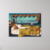 John Atkinson Grimshaw - Elaine  Canvas Afdruk (Voorkant)