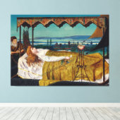 John Atkinson Grimshaw - Elaine  Canvas Afdruk (Insitu (Houten vloer))