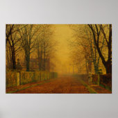John Atkinson Grimshaw Evening Glow CC0871 Poster (Voorkant)