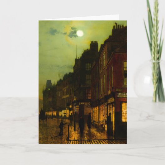 John Atkinson Grimshaw Glasgow Docks Kaart (Voorkant)