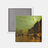 John Atkinson Grimshaw Glasgow Docks Magneet (Voorkant / Achterkant)