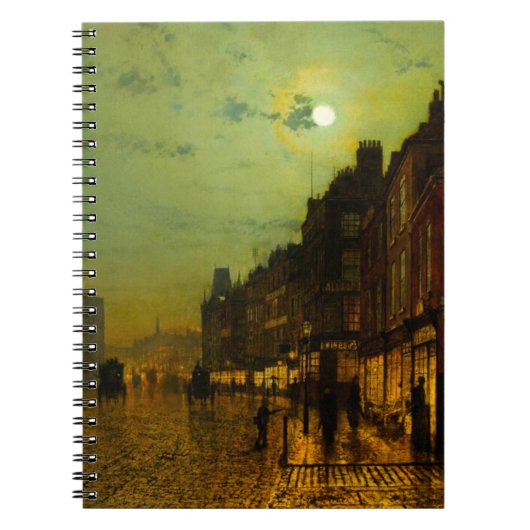 John Atkinson Grimshaw Glasgow Docks Notitieboek (Voorkant)