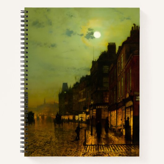 John Atkinson Grimshaw Glasgow Docks Notitieboek (Voorkant)