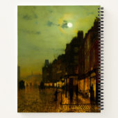 John Atkinson Grimshaw Glasgow Docks Notitieboek (Achterkant)