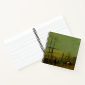 John Atkinson Grimshaw Glasgow Docks Notitieboek (Binnen)