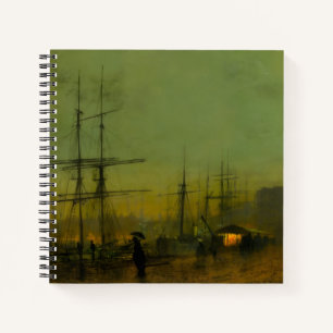 John Atkinson Grimshaw Glasgow Docks Notitieboek