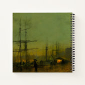 John Atkinson Grimshaw Glasgow Docks Notitieboek (Achterkant)