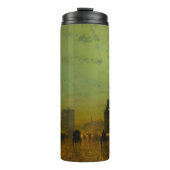 John Atkinson Grimshaw Glasgow Docks Thermosbeker (Voorkant)