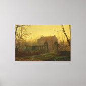 John Atkinson Grimshaw - Herfst ochtend Canvas Afdruk (Voorkant)