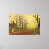 John Atkinson Grimshaw - Herfstglorie  Canvas Afdruk (Voorkant)