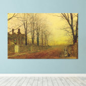 John Atkinson Grimshaw - Herfstglorie  Canvas Afdruk (Insitu (Houten vloer))