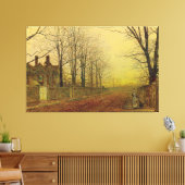 John Atkinson Grimshaw - Herfstglorie  Canvas Afdruk (Insitu (Woonkamer))