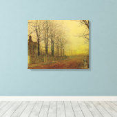 John Atkinson Grimshaw - Herfstglorie Canvas Afdruk (Insitu (Houten vloer))