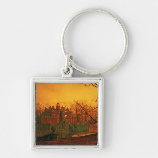 John Atkinson Grimshaw | Het Huis van Afgevaardigd Sleutelhanger (Voorkant)