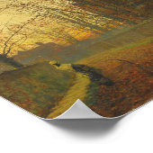 John Atkinson Grimshaw - laat - oktober Poster (Hoek)