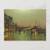 John Atkinson Grimshaw | Liverpool Docks Briefkaart (Voorkant)