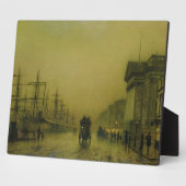 John Atkinson Grimshaw | Liverpool Docks Customs H Fotoplaat (Zijkant)