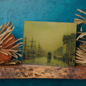 John Atkinson Grimshaw | Liverpool Docks Customs H Fotoplaat (Zijkant)
