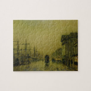 John Atkinson Grimshaw Liverpool Docks Customs H Legpuzzel
