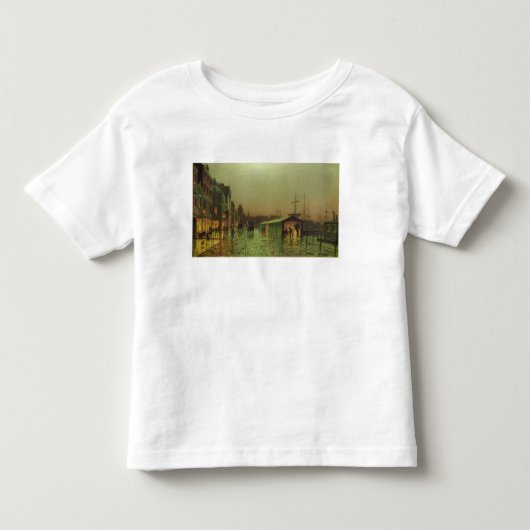 John Atkinson Grimshaw | Liverpool Docks Kinder Shirts (Voorkant)