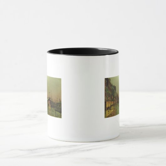 John Atkinson Grimshaw | Liverpool Docks Mok (Midden)