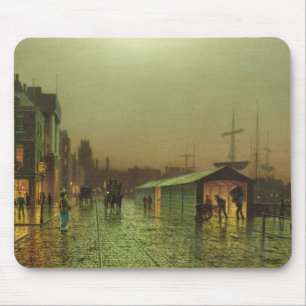 John Atkinson Grimshaw Liverpool Docks Muismat