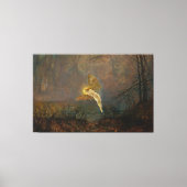 John Atkinson Grimshaw - Midzomernacht of Iris Canvas Afdruk (Voorkant)