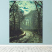 John Atkinson Grimshaw - Nearing home  Canvas Afdruk (Insitu (Houten vloer))