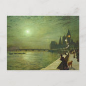 John Atkinson Grimshaw - Reflecties on the Thames Briefkaart (Voorkant)