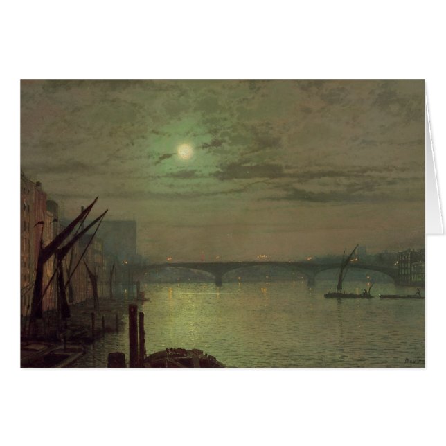 John Atkinson Grimshaw | Southwark Bridge, 1882 o (Voorkant Horizontaal)