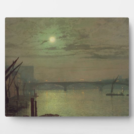 John Atkinson Grimshaw | Southwark Bridge, 1882 o Fotoplaat (Voorkant)