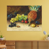 John Atkinson Grimshaw - Still Life With Canvas Afdruk (Insitu (Woonkamer))