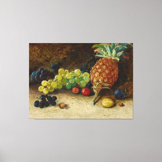 John Atkinson Grimshaw - Still Life With Canvas Afdruk (Voorkant)