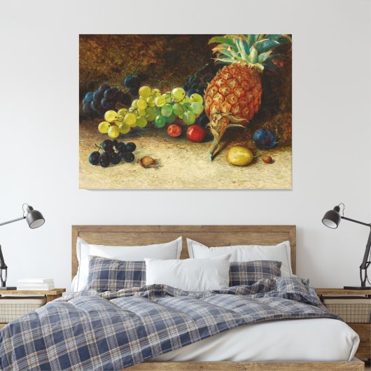 John Atkinson Grimshaw - Stilleven Met Canvas Afdruk (Insitu (Slaapkamer))
