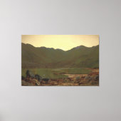 John Atkinson Grimshaw - The Haunt of the Heron Canvas Afdruk (Voorkant)