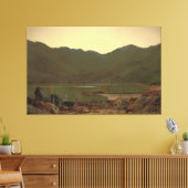 John Atkinson Grimshaw - The Haunt of the Heron Canvas Afdruk (Insitu (Woonkamer))