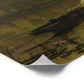 John Atkinson Grimshaw - The Lady of Shalott Poster (Hoek)