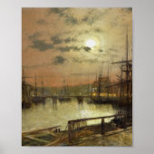 John Atkinson Grimshaw - Whitby Poster (Voorkant)